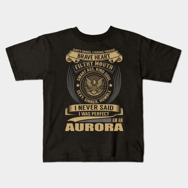 AURORA Kids T-Shirt by Nicolbar